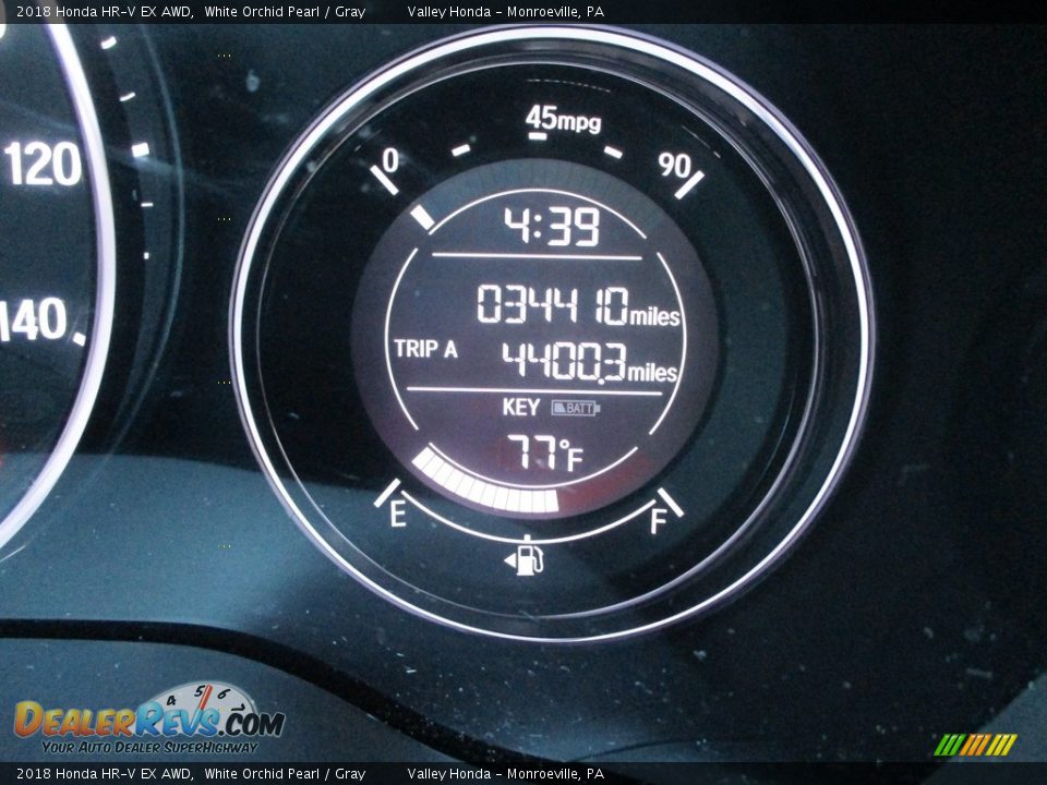 2018 Honda HR-V EX AWD White Orchid Pearl / Gray Photo #20