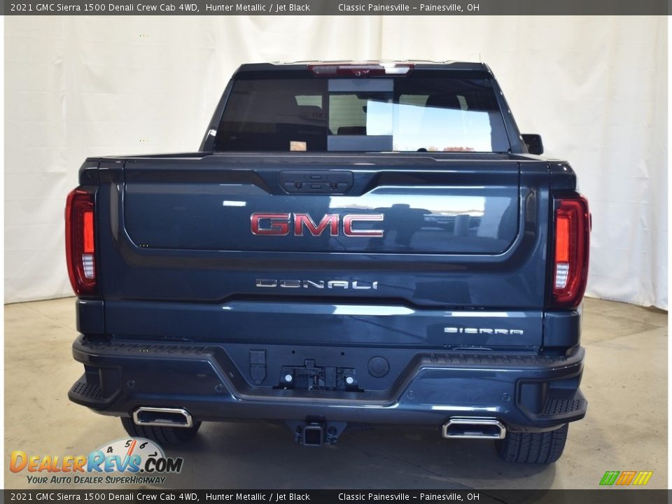 2021 GMC Sierra 1500 Denali Crew Cab 4WD Hunter Metallic / Jet Black Photo #3