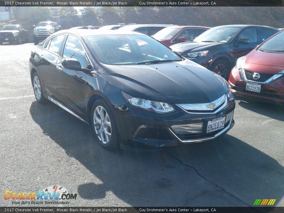 2017 Chevrolet Volt Premier Mosaic Black Metallic / Jet Black/Jet Black Photo #1