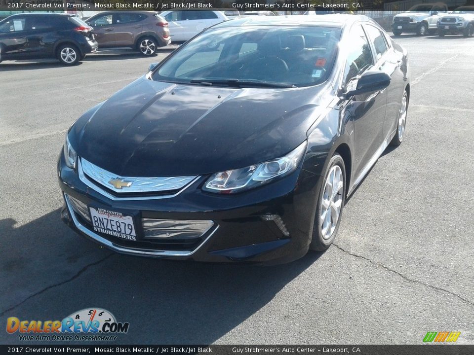 2017 Chevrolet Volt Premier Mosaic Black Metallic / Jet Black/Jet Black Photo #2