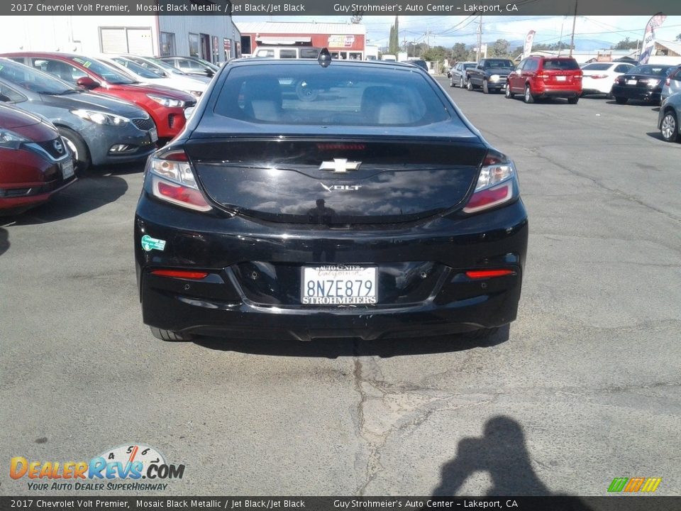 2017 Chevrolet Volt Premier Mosaic Black Metallic / Jet Black/Jet Black Photo #6