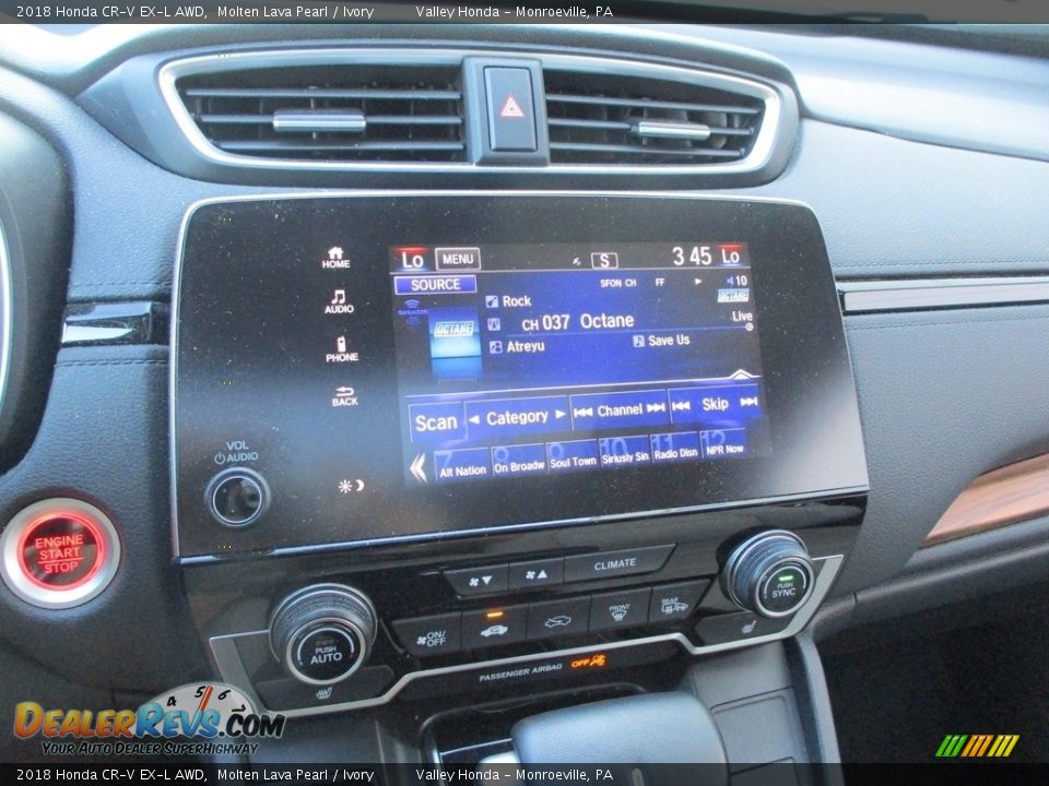 2018 Honda CR-V EX-L AWD Molten Lava Pearl / Ivory Photo #15
