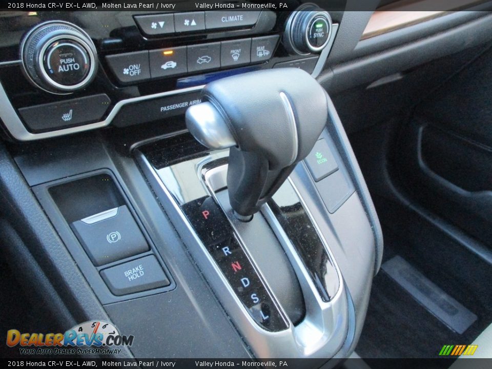 2018 Honda CR-V EX-L AWD Molten Lava Pearl / Ivory Photo #17
