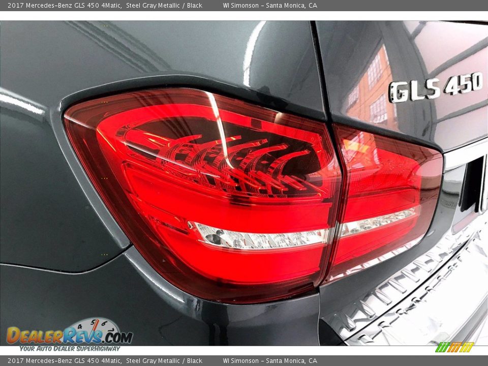 2017 Mercedes-Benz GLS 450 4Matic Steel Gray Metallic / Black Photo #29