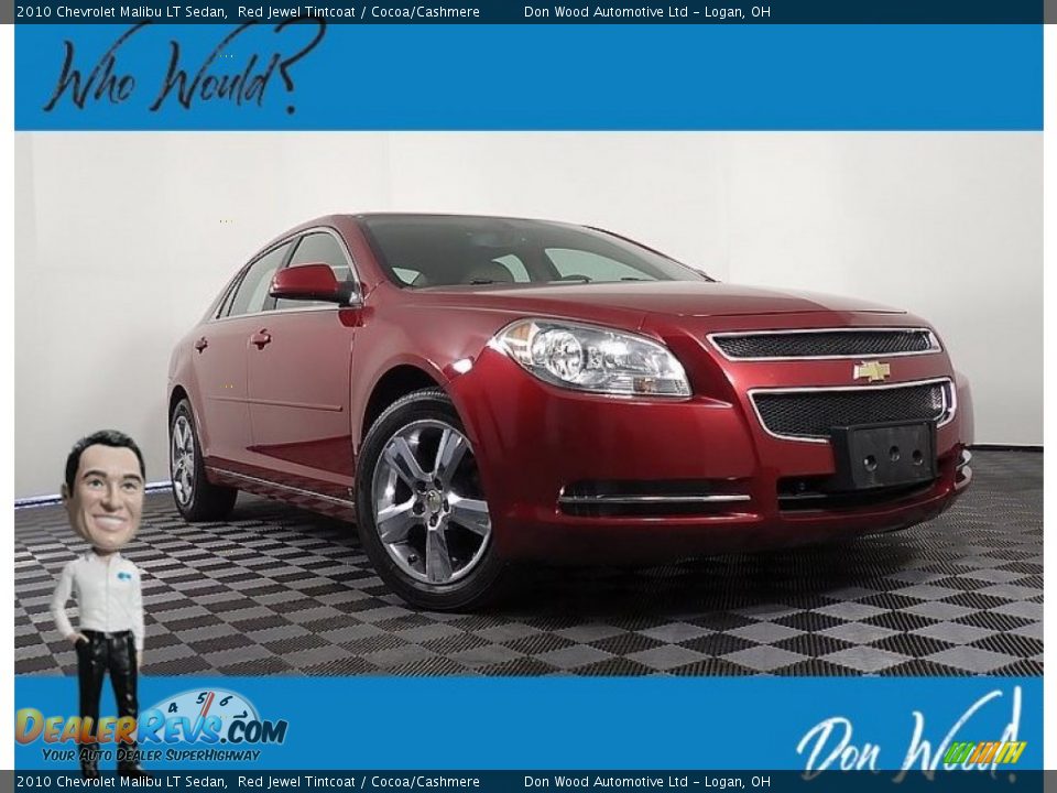 2010 Chevrolet Malibu LT Sedan Red Jewel Tintcoat / Cocoa/Cashmere Photo #1