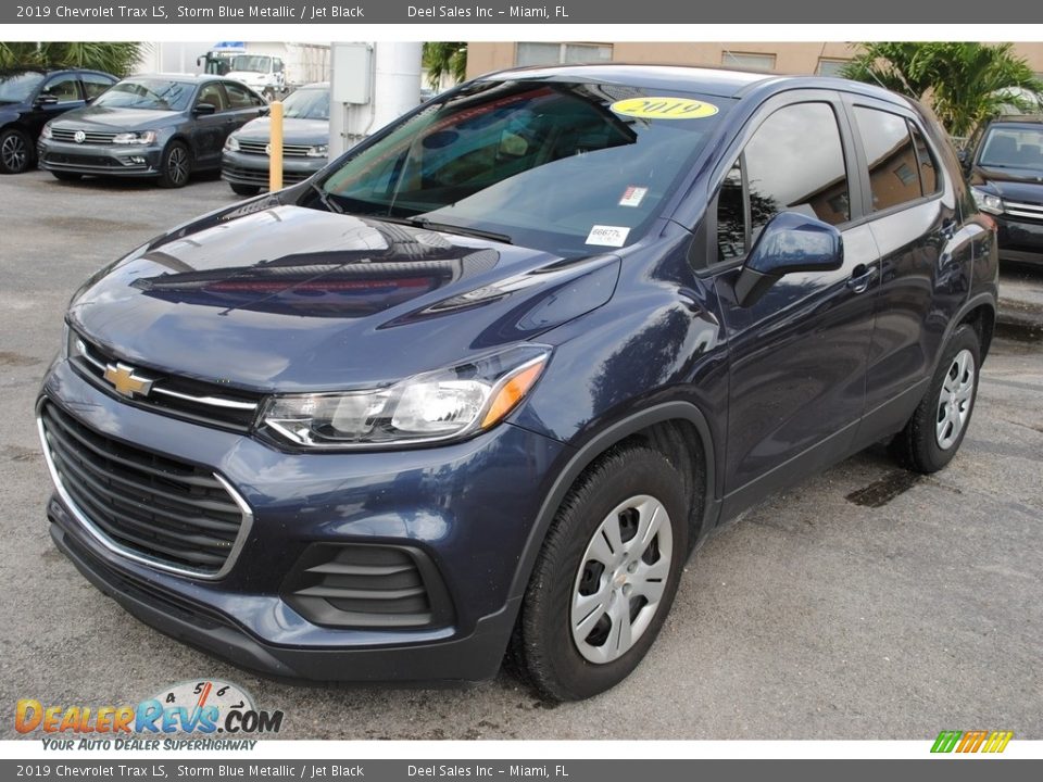 Storm Blue Metallic 2019 Chevrolet Trax LS Photo #4