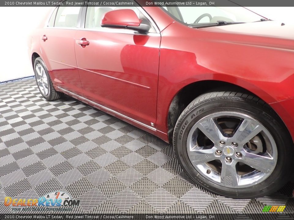 2010 Chevrolet Malibu LT Sedan Red Jewel Tintcoat / Cocoa/Cashmere Photo #3
