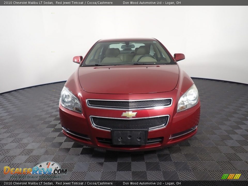 2010 Chevrolet Malibu LT Sedan Red Jewel Tintcoat / Cocoa/Cashmere Photo #4