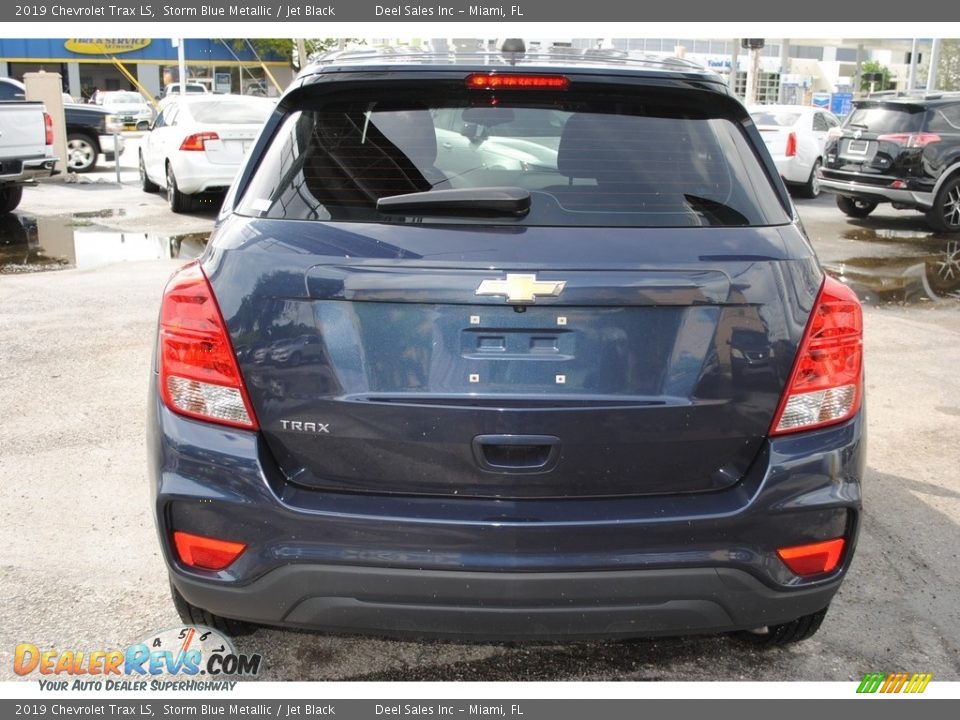 2019 Chevrolet Trax LS Storm Blue Metallic / Jet Black Photo #8