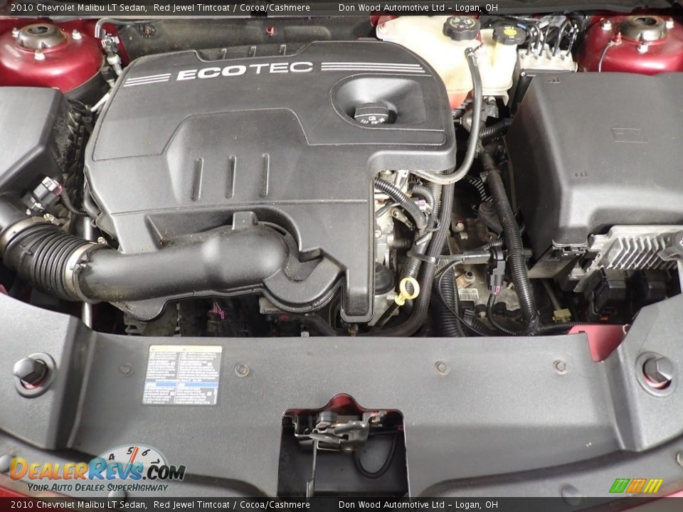 2010 Chevrolet Malibu LT Sedan Red Jewel Tintcoat / Cocoa/Cashmere Photo #6