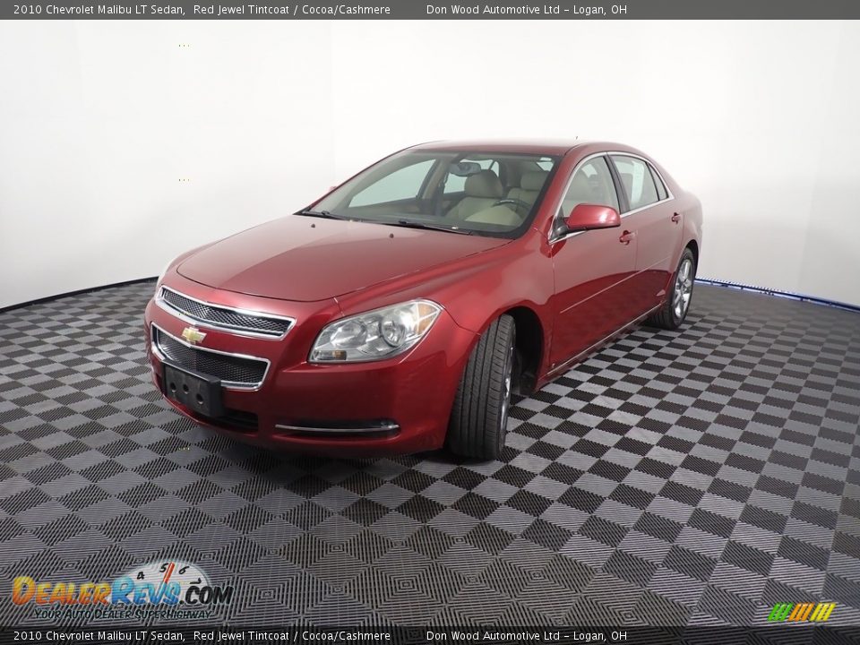 2010 Chevrolet Malibu LT Sedan Red Jewel Tintcoat / Cocoa/Cashmere Photo #7