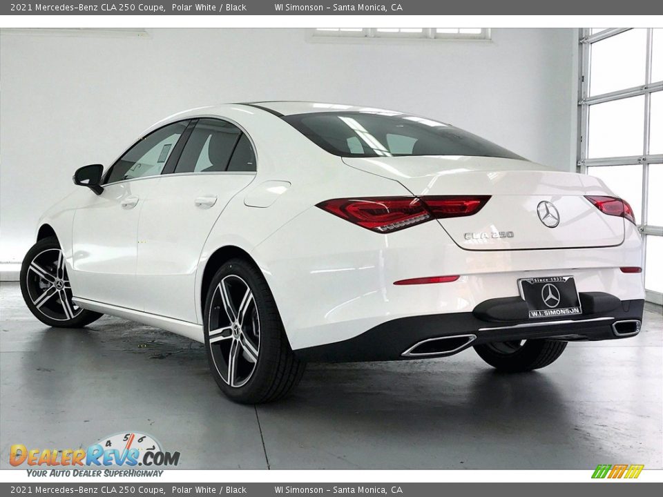 2021 Mercedes-Benz CLA 250 Coupe Polar White / Black Photo #2