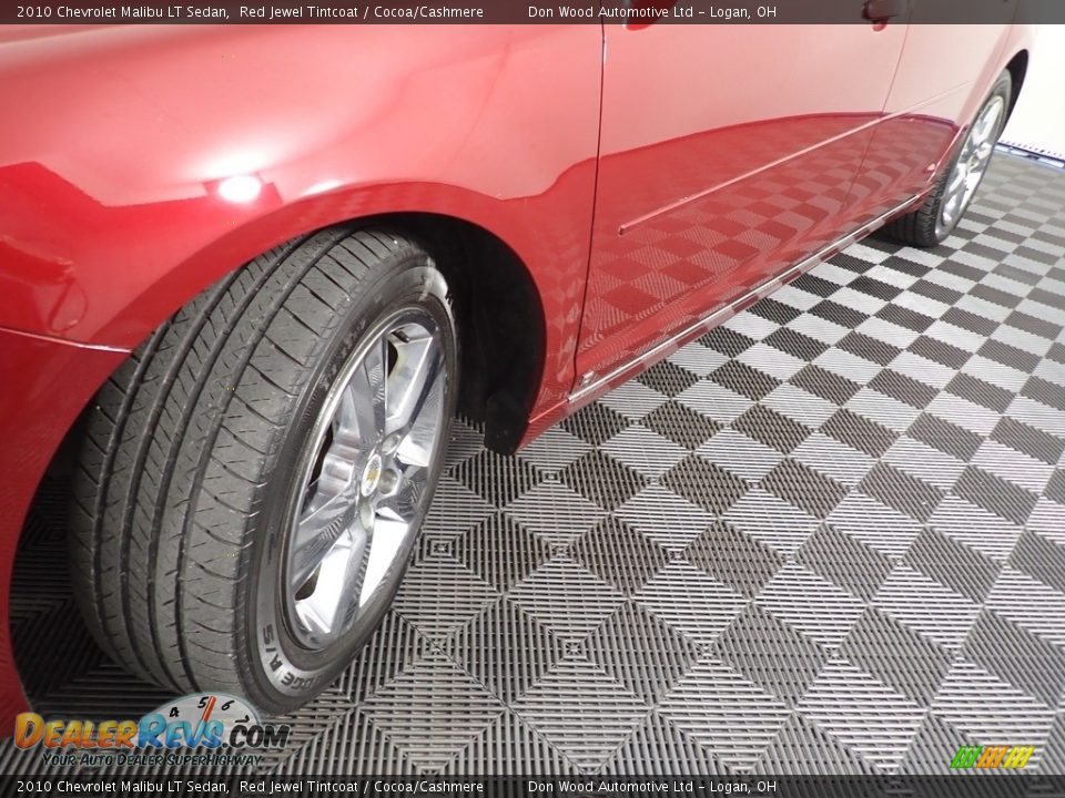2010 Chevrolet Malibu LT Sedan Red Jewel Tintcoat / Cocoa/Cashmere Photo #8