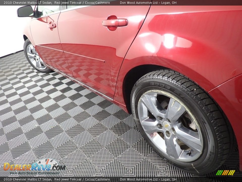 2010 Chevrolet Malibu LT Sedan Red Jewel Tintcoat / Cocoa/Cashmere Photo #9