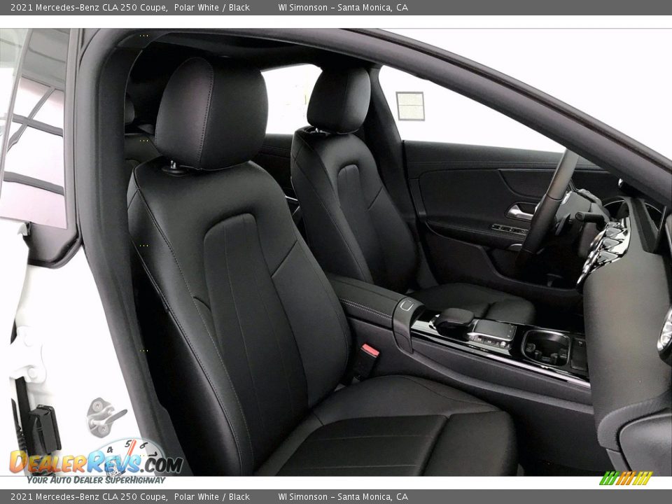 Front Seat of 2021 Mercedes-Benz CLA 250 Coupe Photo #5