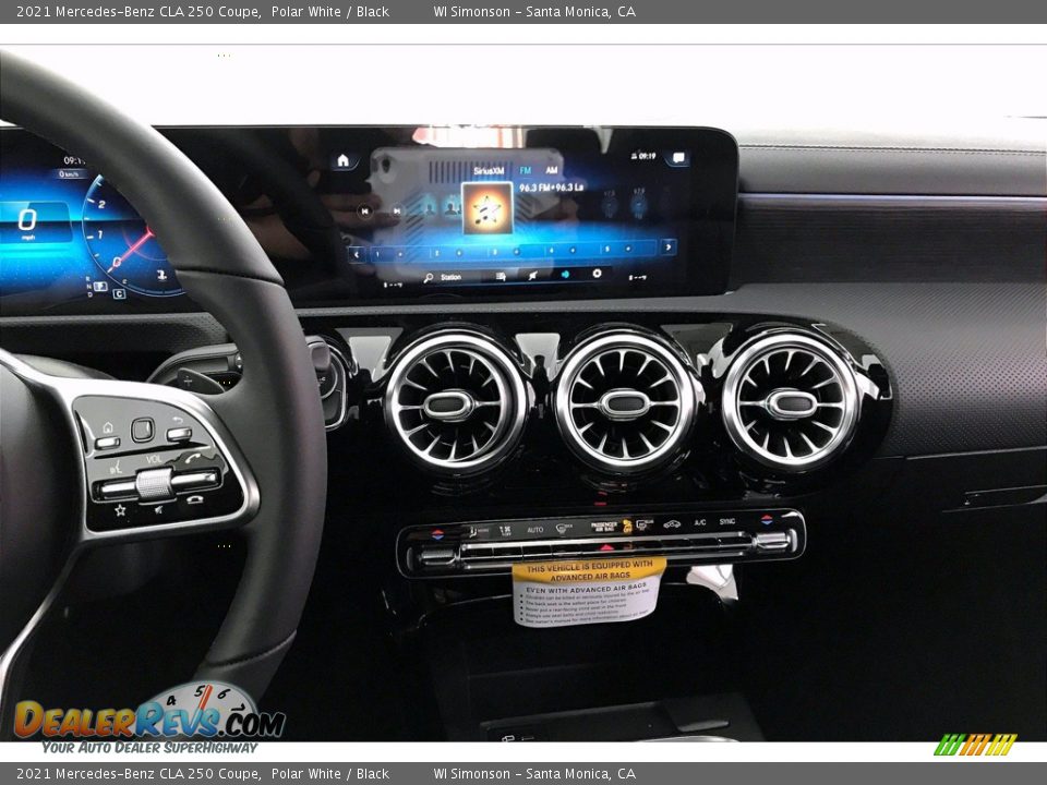 Controls of 2021 Mercedes-Benz CLA 250 Coupe Photo #6