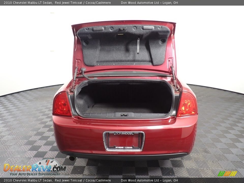 2010 Chevrolet Malibu LT Sedan Red Jewel Tintcoat / Cocoa/Cashmere Photo #12