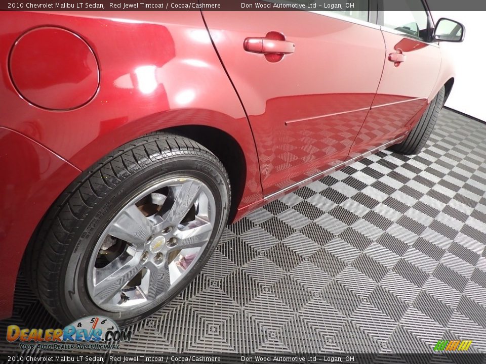 2010 Chevrolet Malibu LT Sedan Red Jewel Tintcoat / Cocoa/Cashmere Photo #15
