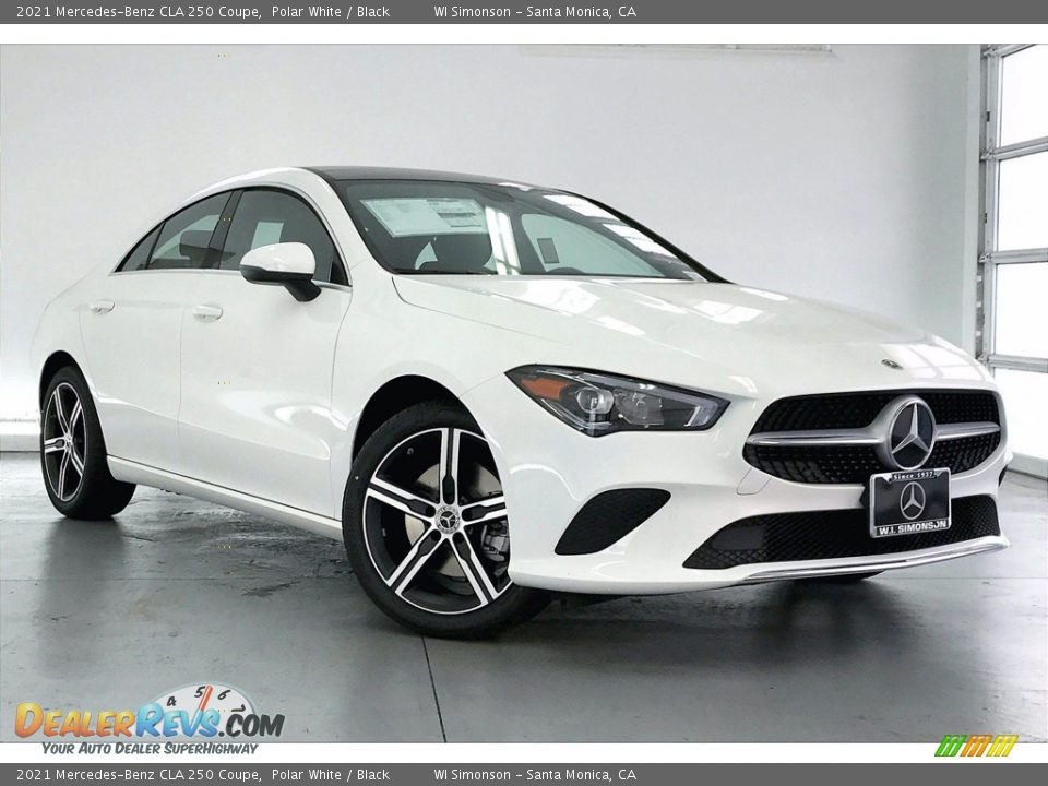 Front 3/4 View of 2021 Mercedes-Benz CLA 250 Coupe Photo #12
