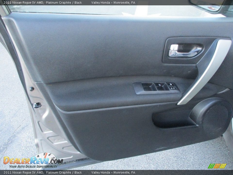 2011 Nissan Rogue SV AWD Platinum Graphite / Black Photo #11