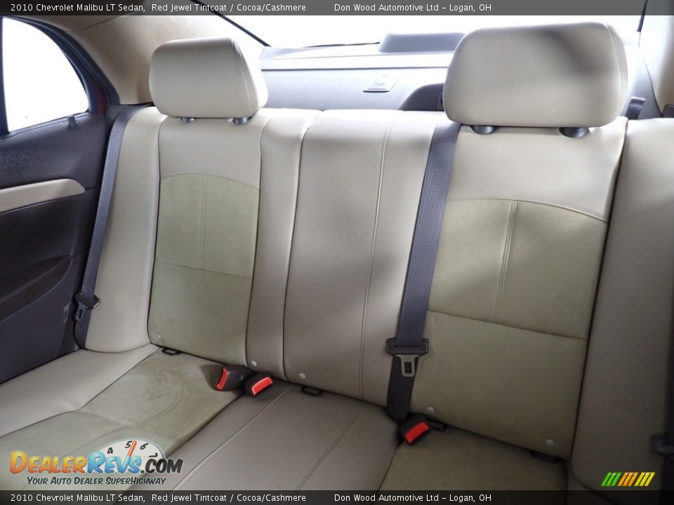 2010 Chevrolet Malibu LT Sedan Red Jewel Tintcoat / Cocoa/Cashmere Photo #30