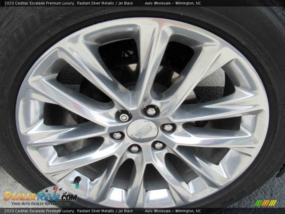 2020 Cadillac Escalade Premium Luxury Radiant Silver Metallic / Jet Black Photo #7