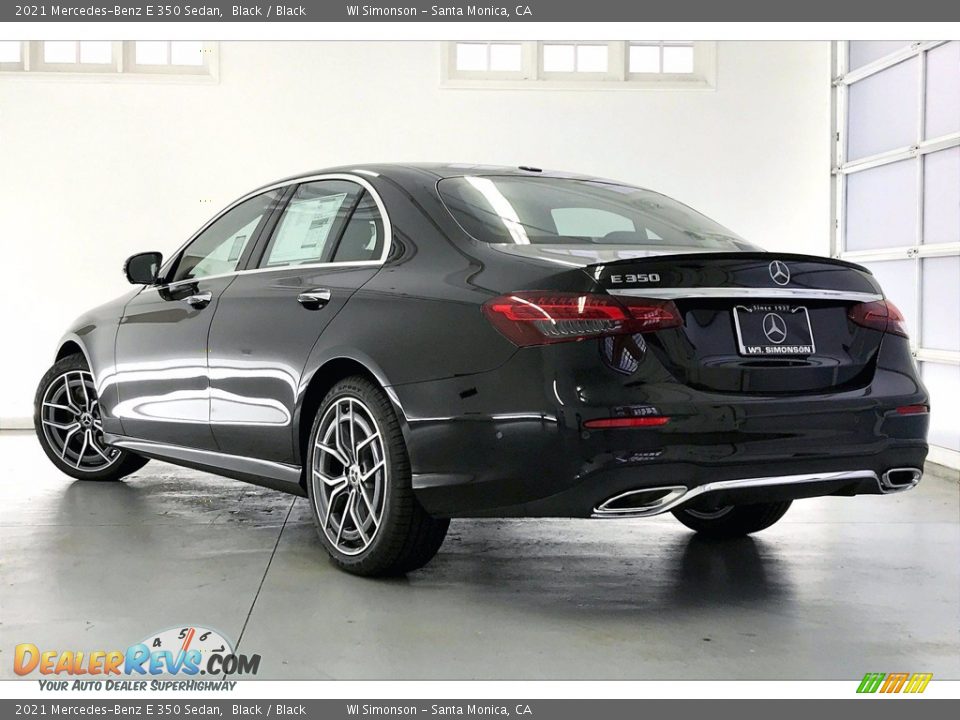 2021 Mercedes-Benz E 350 Sedan Black / Black Photo #2