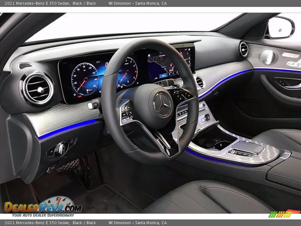 2021 Mercedes-Benz E 350 Sedan Black / Black Photo #4