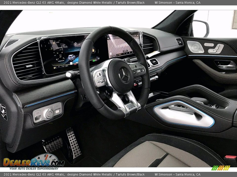 Dashboard of 2021 Mercedes-Benz GLS 63 AMG 4Matic Photo #4