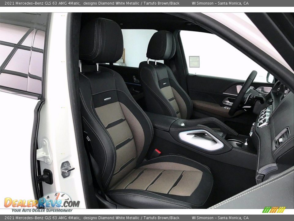 Tartufo Brown/Black Interior - 2021 Mercedes-Benz GLS 63 AMG 4Matic Photo #5