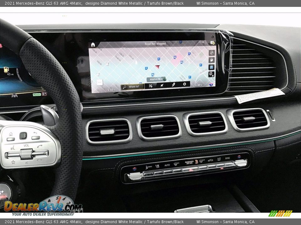 Controls of 2021 Mercedes-Benz GLS 63 AMG 4Matic Photo #6