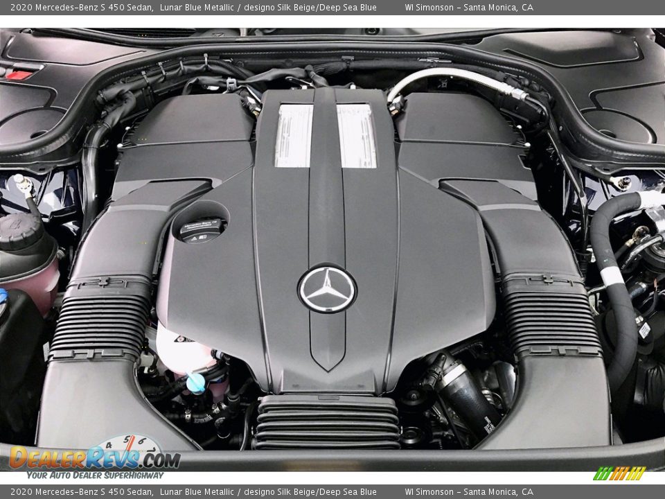 2020 Mercedes-Benz S 450 Sedan 3.0 Liter DI biturbo DOHC 24-Valve VVT V6 Engine Photo #8