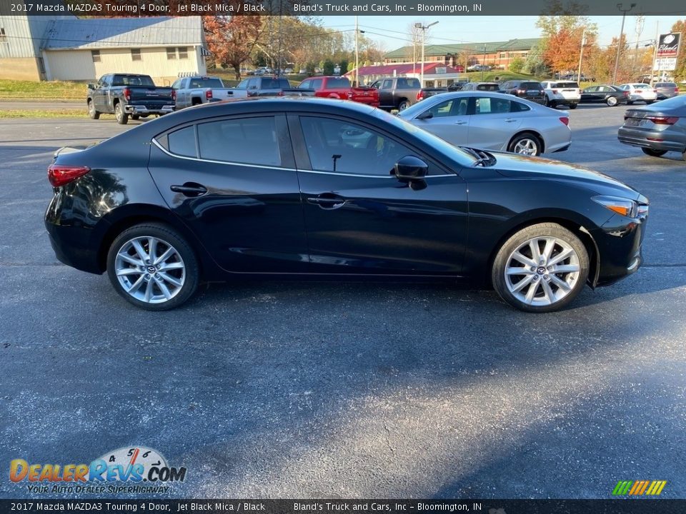 2017 Mazda MAZDA3 Touring 4 Door Jet Black Mica / Black Photo #5