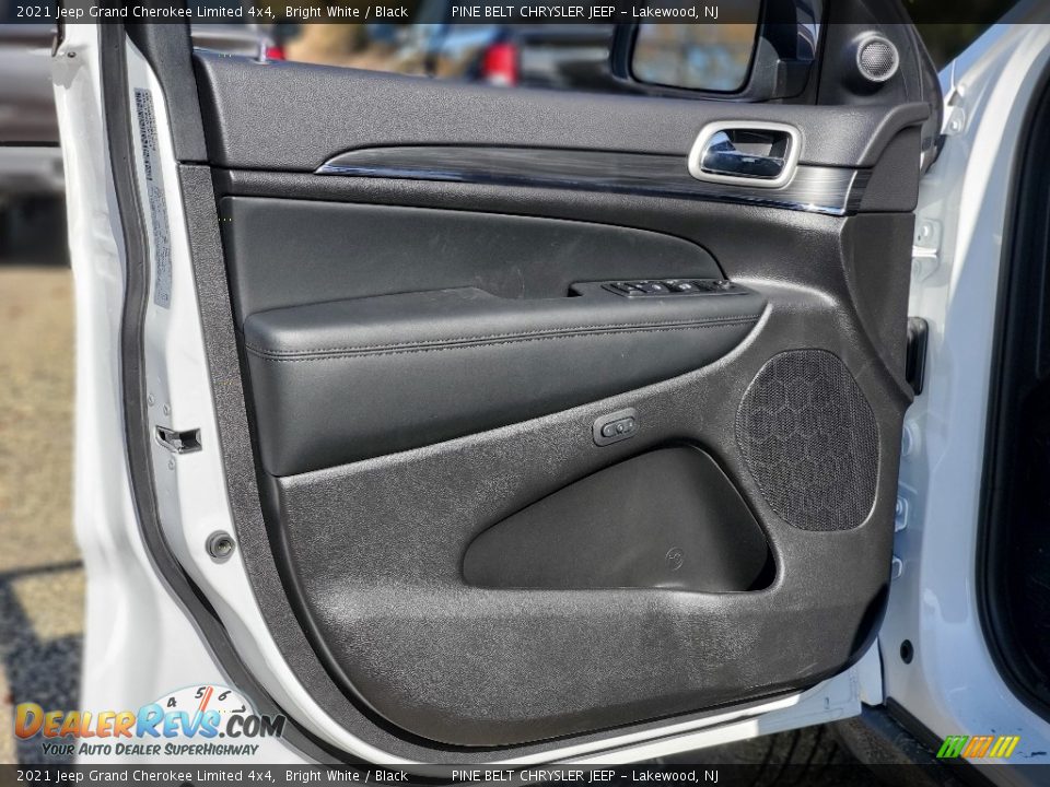 2021 Jeep Grand Cherokee Limited 4x4 Bright White / Black Photo #12