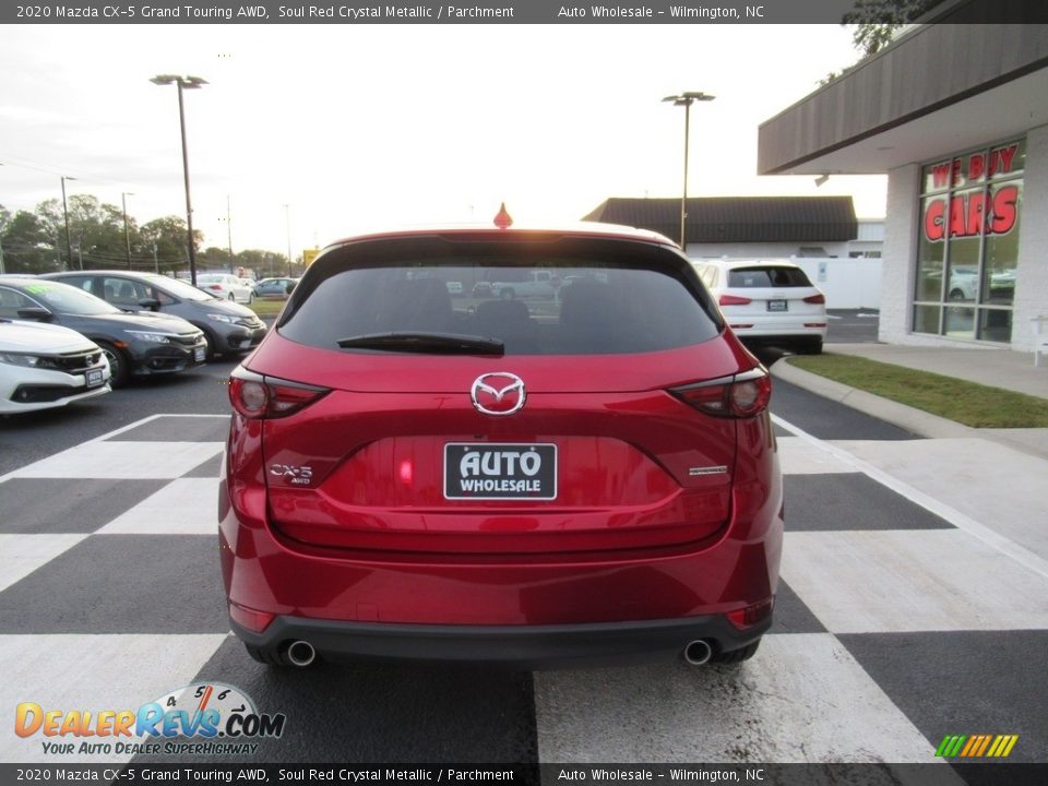 2020 Mazda CX-5 Grand Touring AWD Soul Red Crystal Metallic / Parchment Photo #4