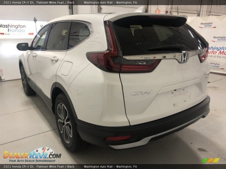 2021 Honda CR-V EX Platinum White Pearl / Black Photo #4