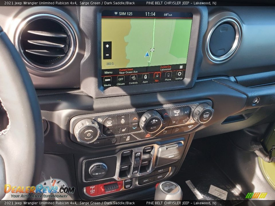 Navigation of 2021 Jeep Wrangler Unlimited Rubicon 4x4 Photo #14