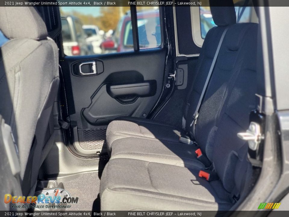 2021 Jeep Wrangler Unlimited Sport Altitude 4x4 Black / Black Photo #9