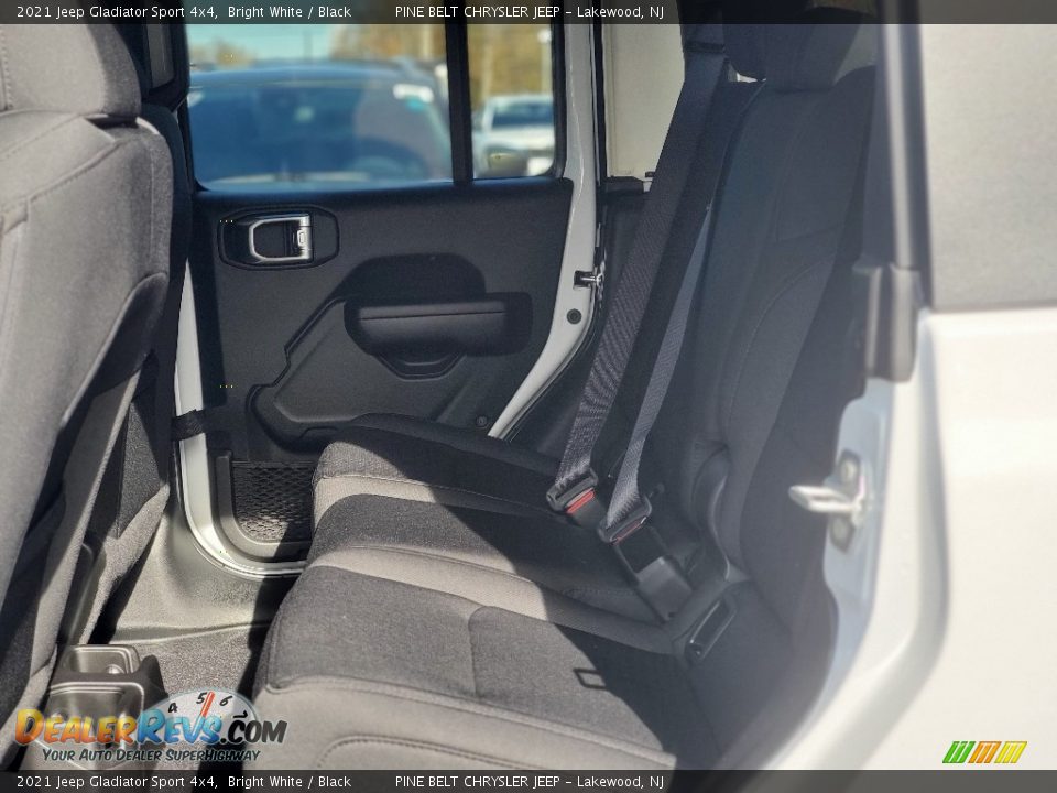 2021 Jeep Gladiator Sport 4x4 Bright White / Black Photo #9