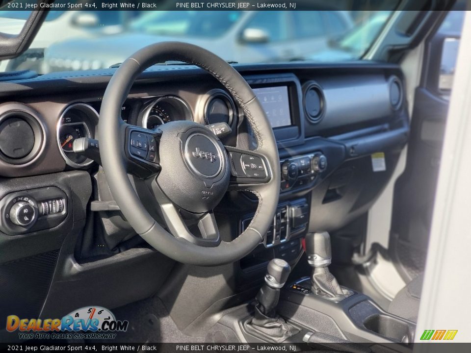 2021 Jeep Gladiator Sport 4x4 Bright White / Black Photo #10