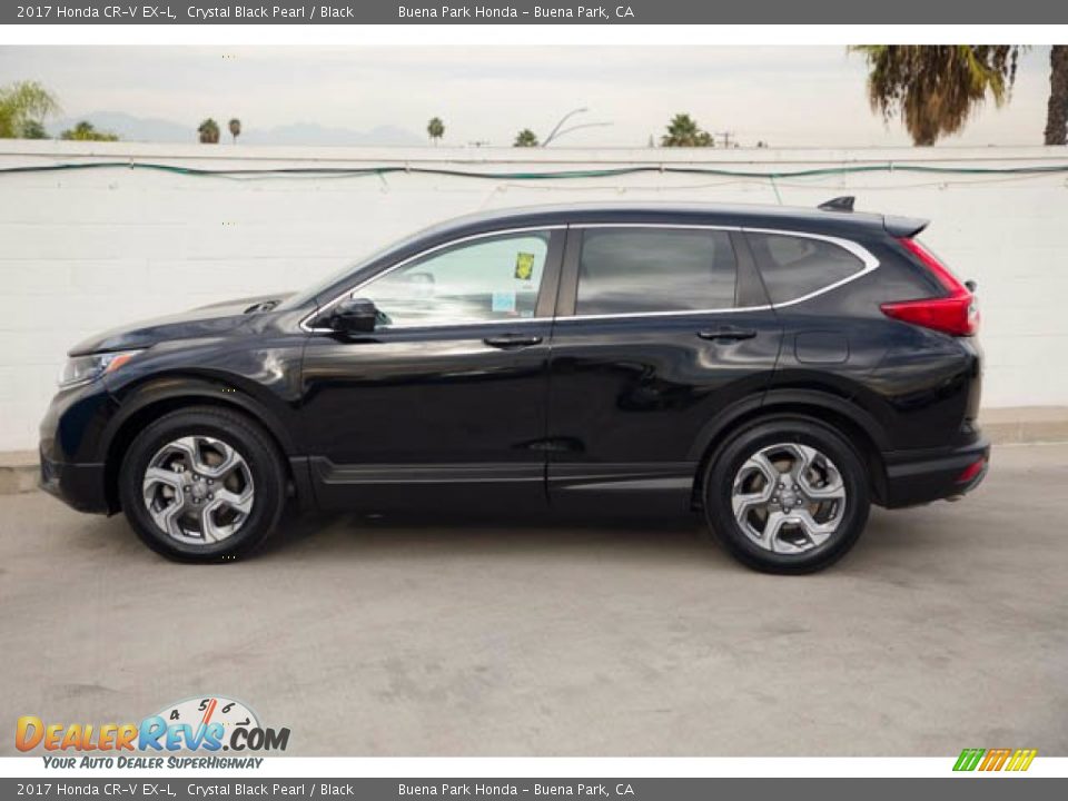 2017 Honda CR-V EX-L Crystal Black Pearl / Black Photo #8