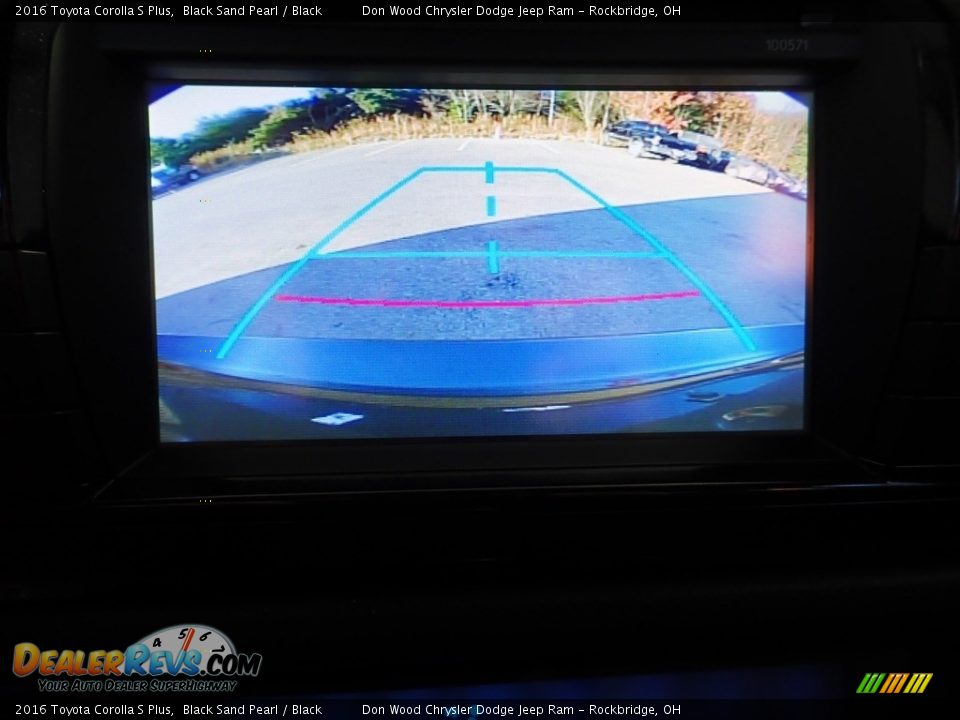 2016 Toyota Corolla S Plus Black Sand Pearl / Black Photo #2