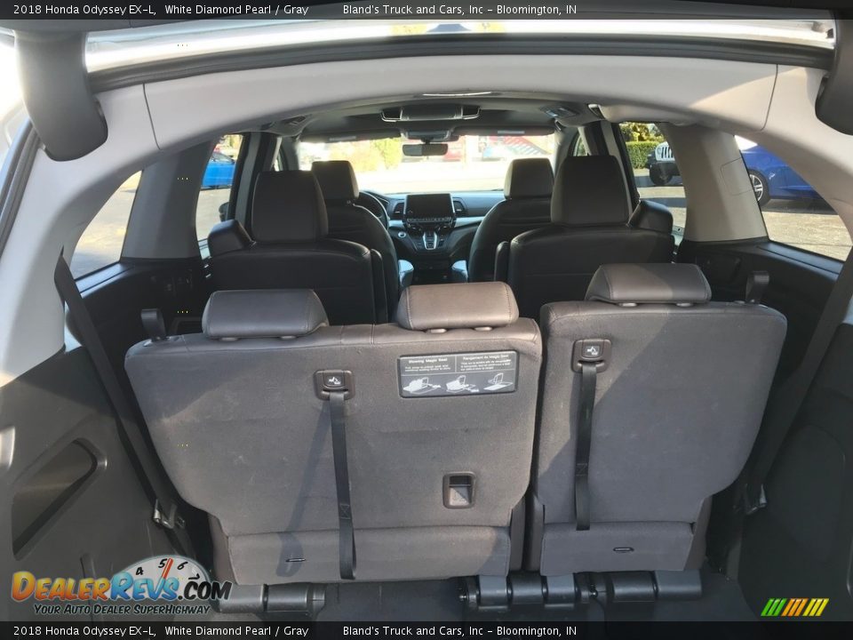 2018 Honda Odyssey EX-L White Diamond Pearl / Gray Photo #10