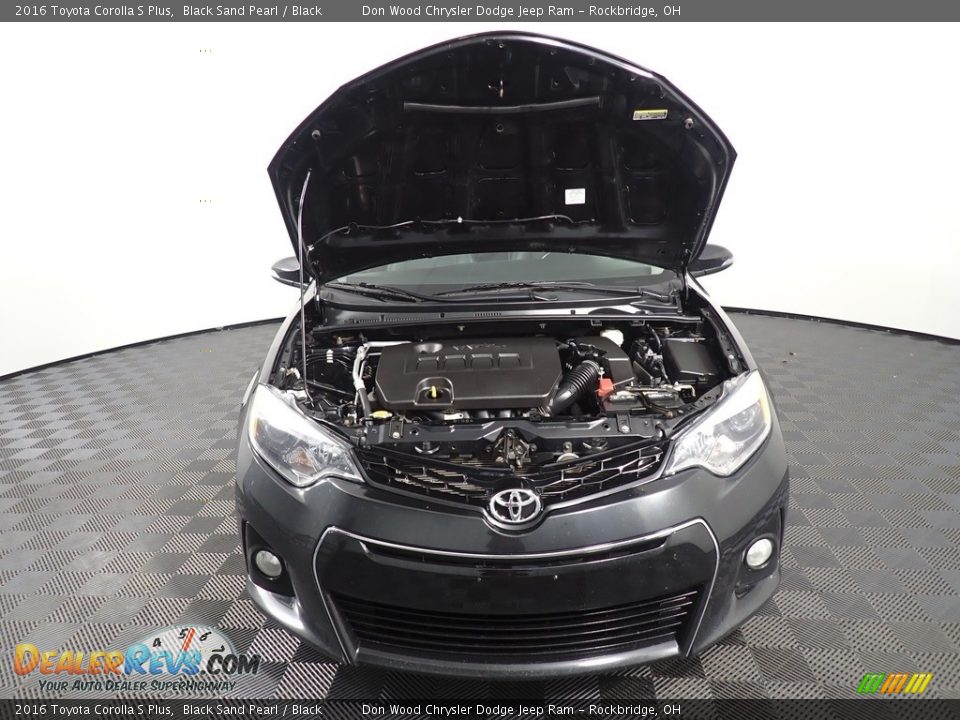 2016 Toyota Corolla S Plus Black Sand Pearl / Black Photo #6