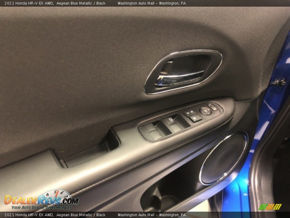 2021 Honda HR-V EX AWD Aegean Blue Metallic / Black Photo #9