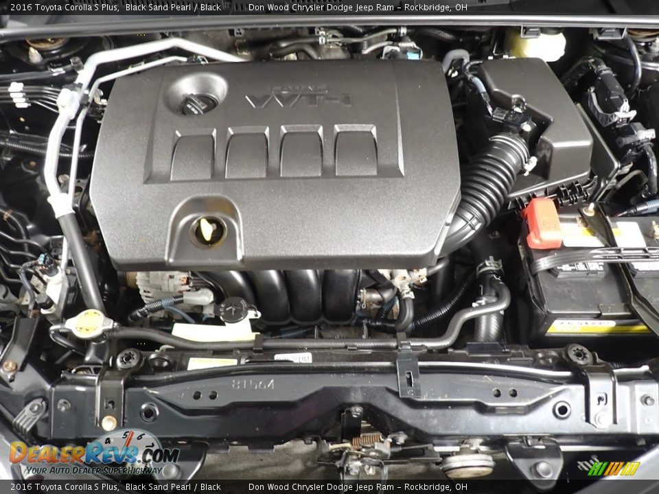 2016 Toyota Corolla S Plus Black Sand Pearl / Black Photo #7