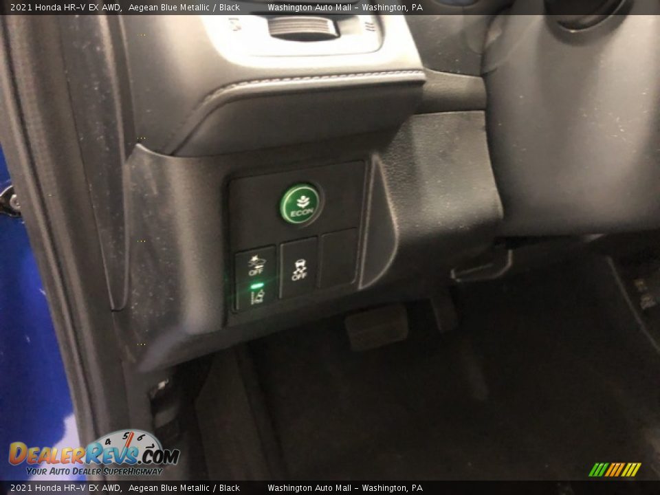 2021 Honda HR-V EX AWD Aegean Blue Metallic / Black Photo #10