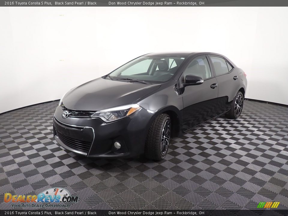 2016 Toyota Corolla S Plus Black Sand Pearl / Black Photo #8