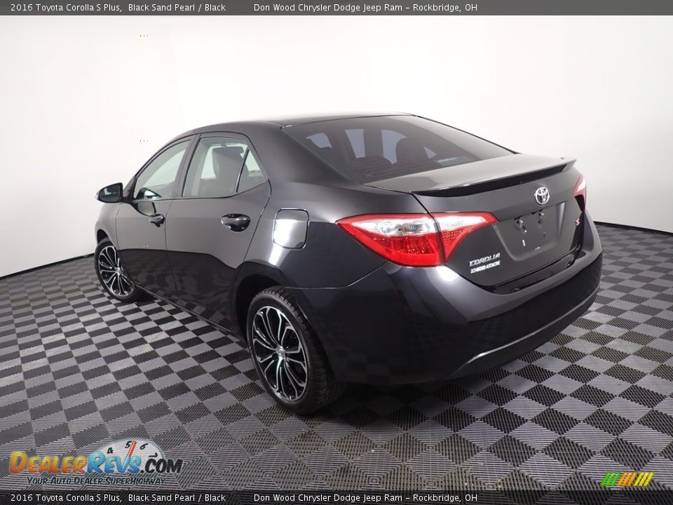 2016 Toyota Corolla S Plus Black Sand Pearl / Black Photo #11