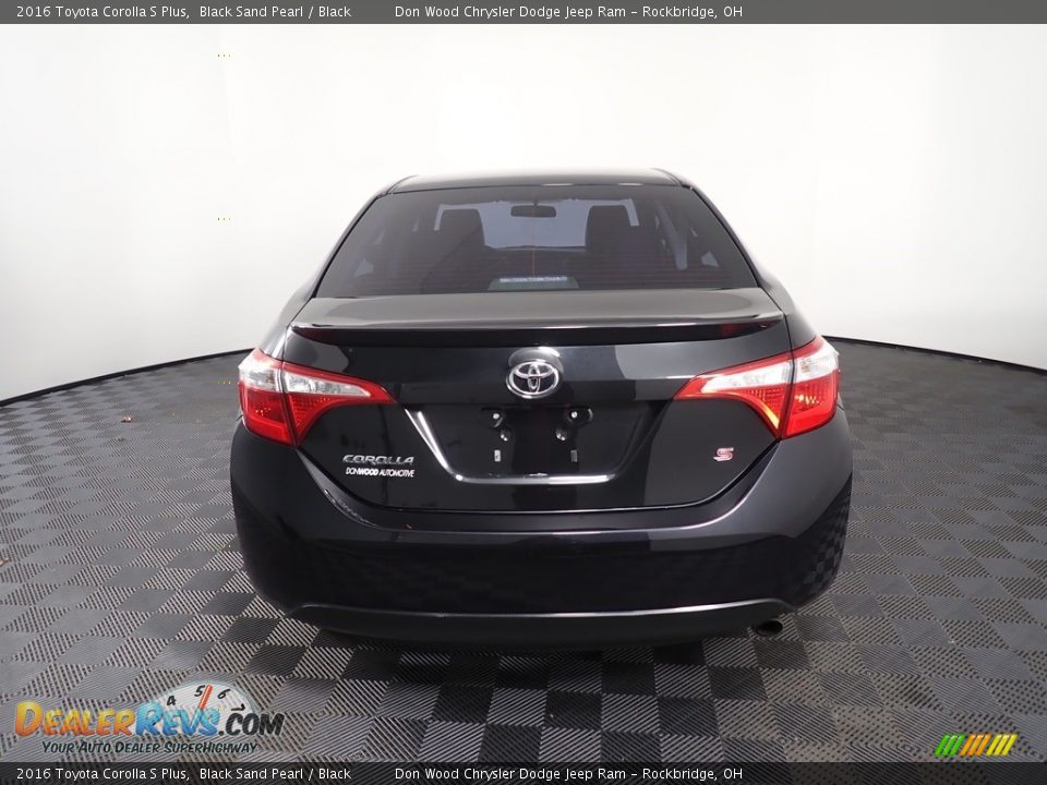 2016 Toyota Corolla S Plus Black Sand Pearl / Black Photo #12